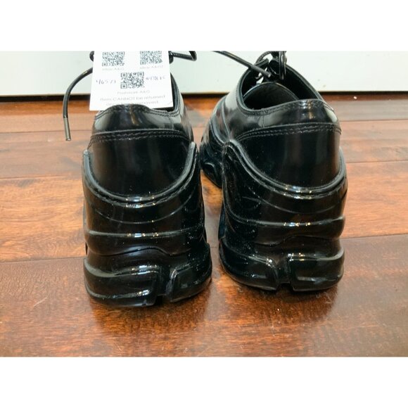 Simone Rocha Trek Black Patent Leather Sneaker Oxfords, Size 8 | 38 - Picture 4 of 6